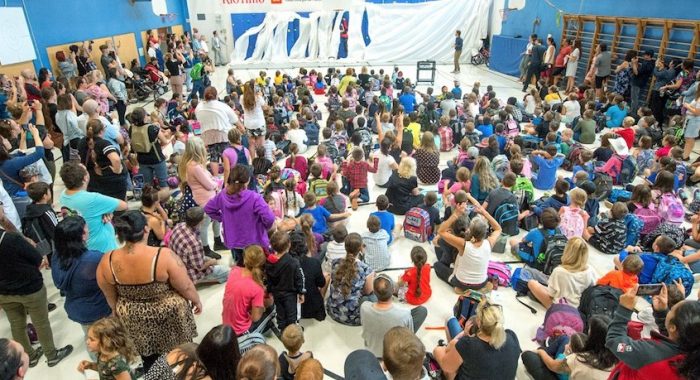 Inauguration du Mur de la persévérance à l’École Martel